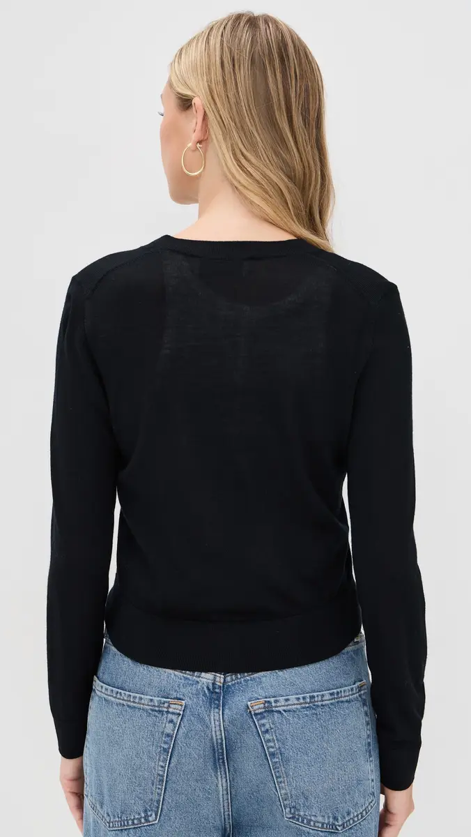 Sold Out NYC The Refined Cardi In Black Black | Thumbnail 3 Sold Out NYC The Refined Cardi In Black Black | Thumbnail 3