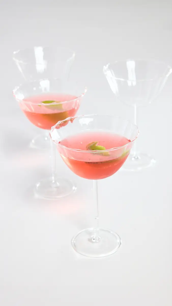 Sophie Lou Jacobsen Cosmo Coupe Glass Set | Thumbnail 2