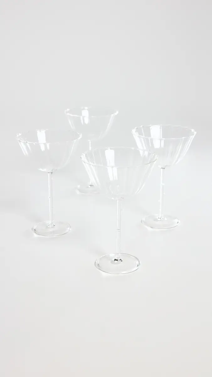 Sophie Lou Jacobsen Cosmo Coupe Glass Set | Thumbnail 3