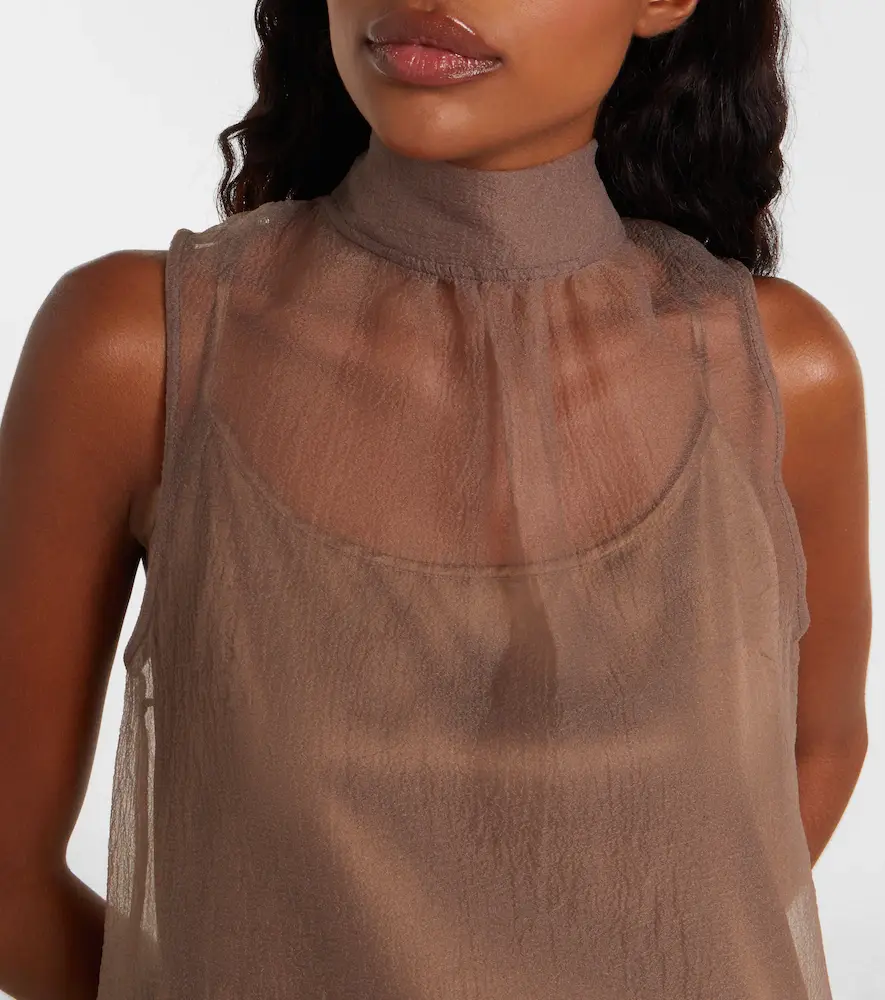 Staud Albee feather-trimmed minidress | Thumbnail 6