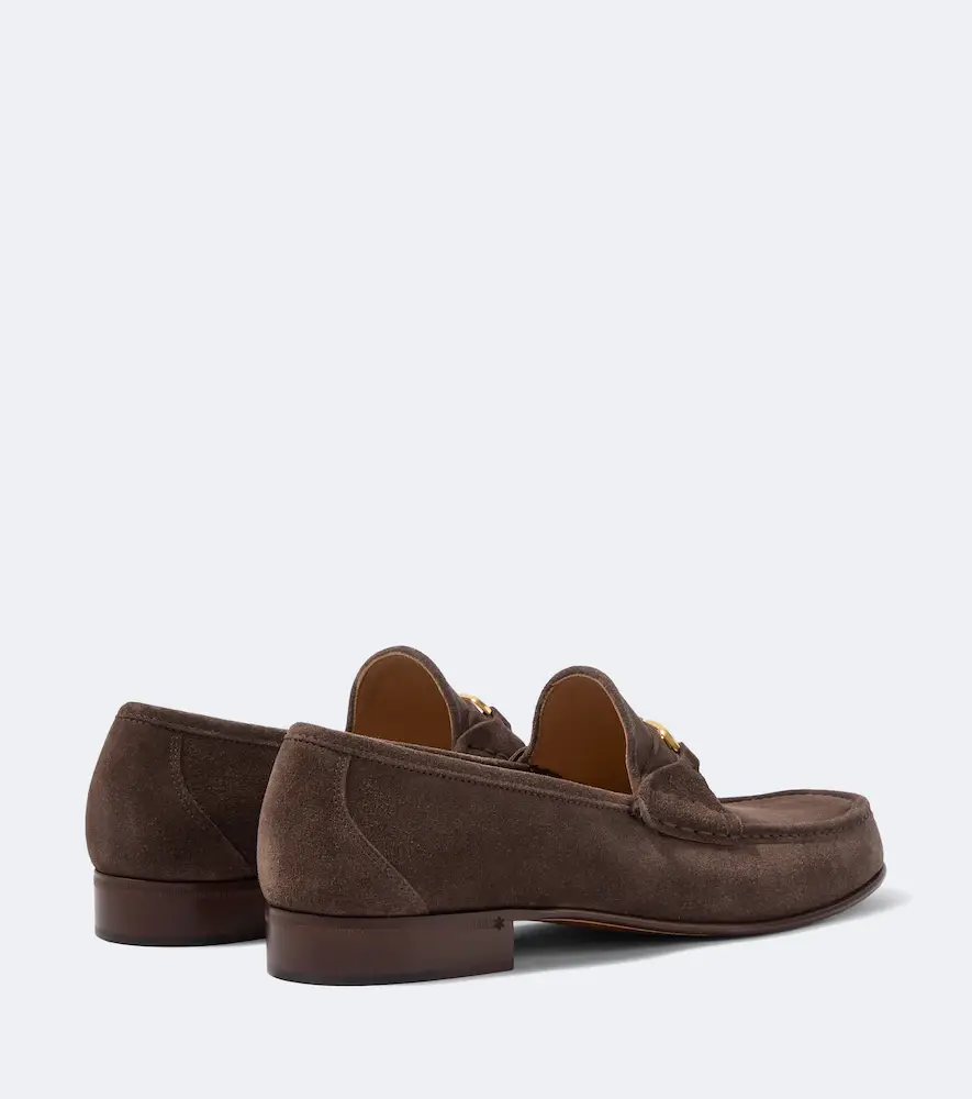 Valentino Garavani VLogo suede loafers | Thumbnail 3 Valentino Garavani VLogo suede loafers | Thumbnail 3