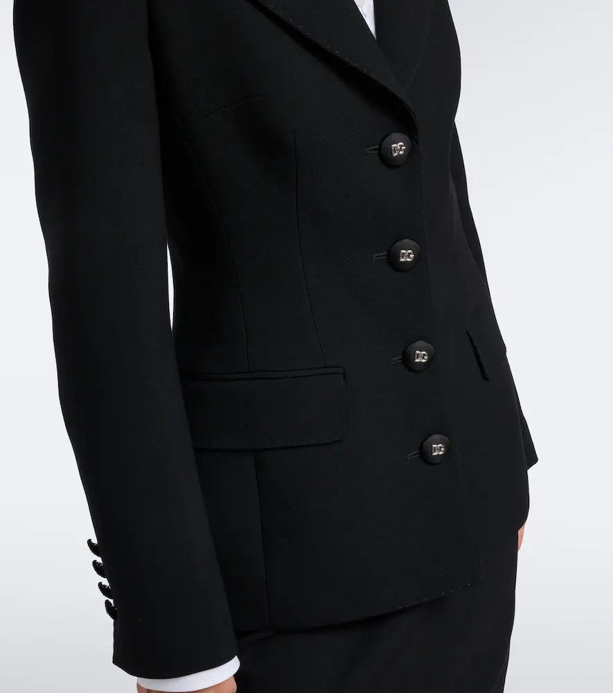 Dolce & Gabbana Virgin wool blazer | Thumbnail 3 Dolce & Gabbana Virgin wool blazer | Thumbnail 3