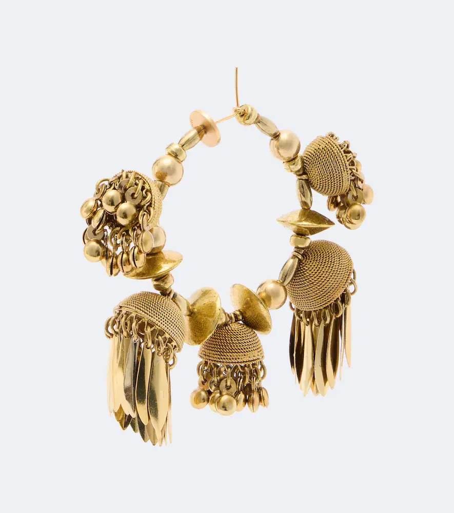 Dries Van Noten Embellished hoop earrings | Thumbnail 2 Dries Van Noten Embellished hoop earrings | Thumbnail 2