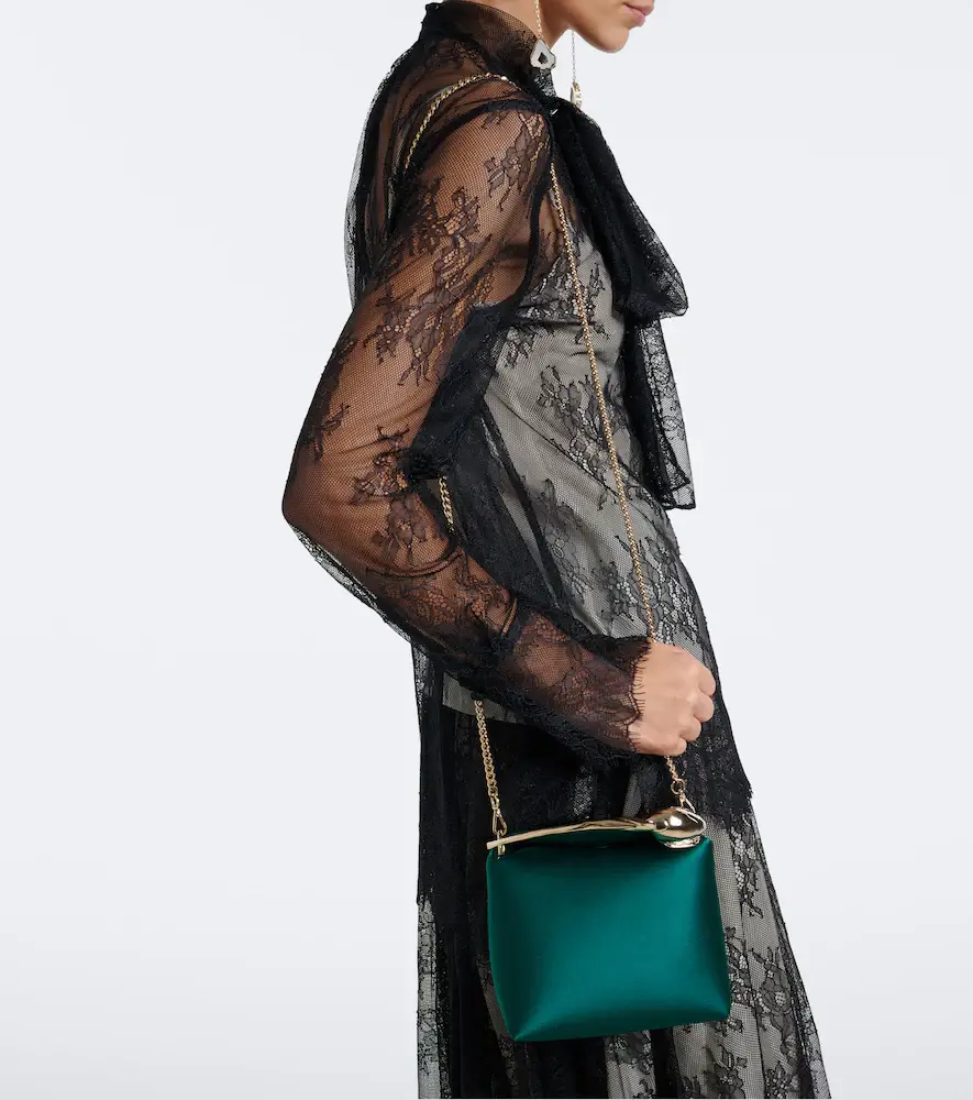 Erdem Bloom Mini satin top-handle bag | Thumbnail 4 Erdem Bloom Mini satin top-handle bag | Thumbnail 4