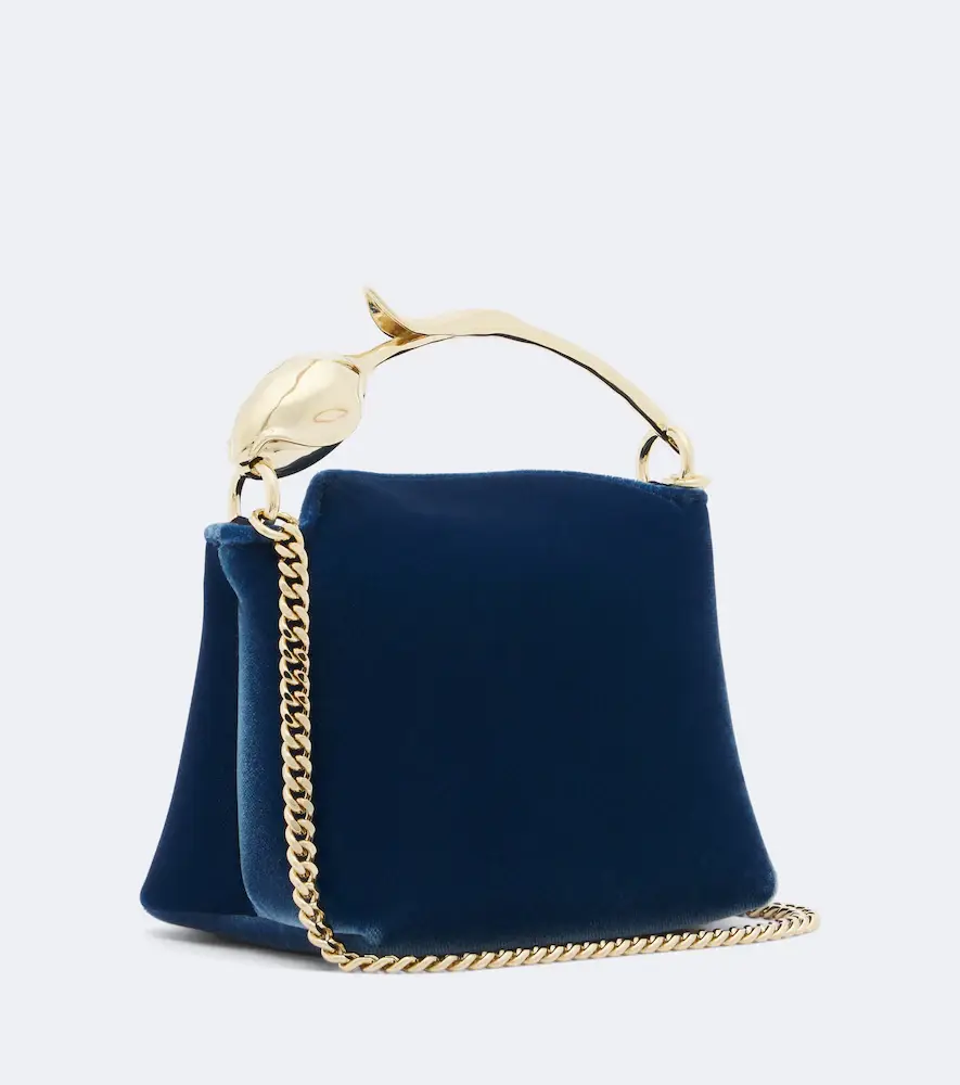 Erdem Bloom Micro velvet top-handle bag | Thumbnail 2 Erdem Bloom Micro velvet top-handle bag | Thumbnail 2