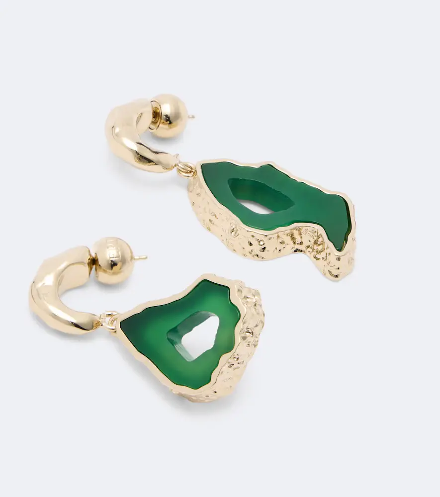 Erdem Embellished drop earrings | Thumbnail 3 Erdem Embellished drop earrings | Thumbnail 3
