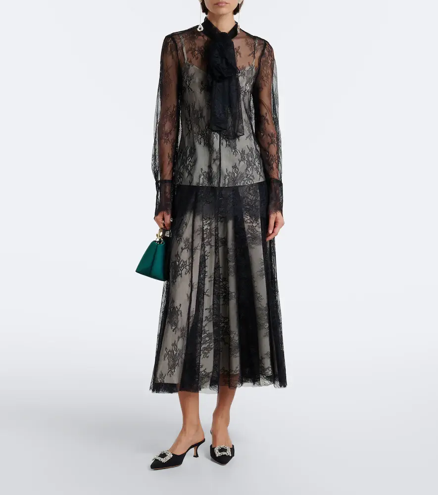 Erdem Bow-detail floral lace blouse | Thumbnail 2 Erdem Bow-detail floral lace blouse | Thumbnail 2