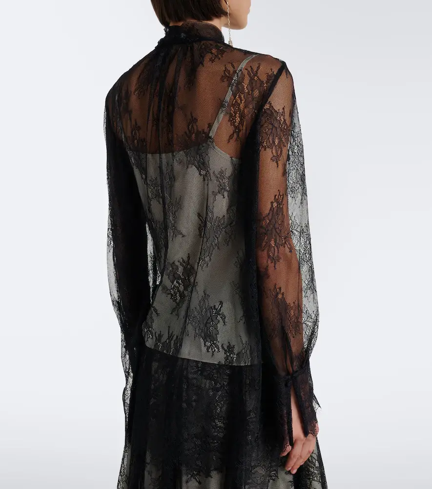 Erdem Bow-detail floral lace blouse | Thumbnail 5 Erdem Bow-detail floral lace blouse | Thumbnail 5