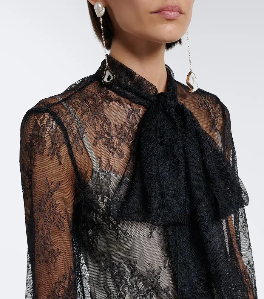 Erdem Bow-detail floral lace blouse | Thumbnail 6 Erdem Bow-detail floral lace blouse | Thumbnail 6
