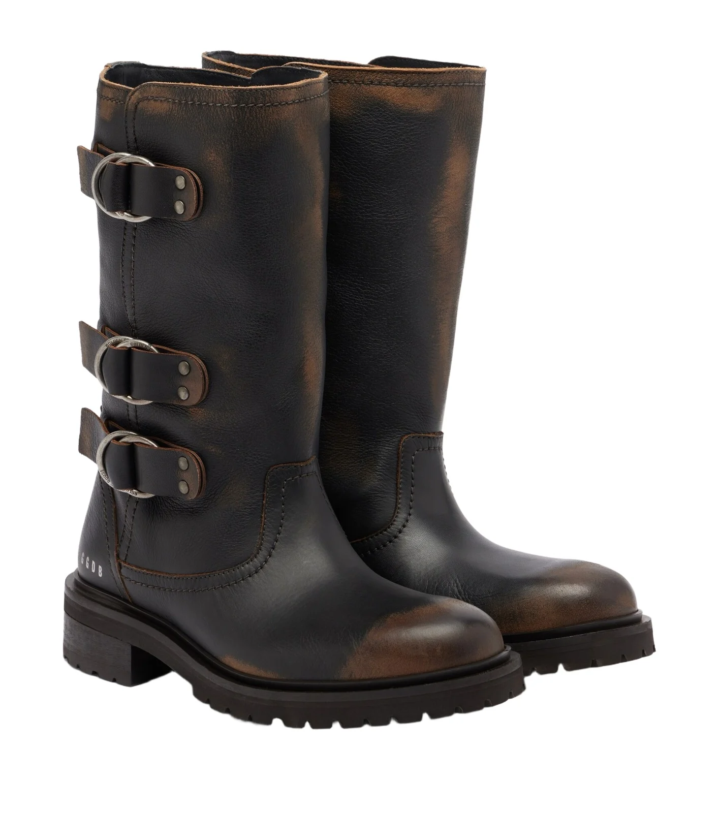 Kurt leather biker boots Kurt leather biker boots