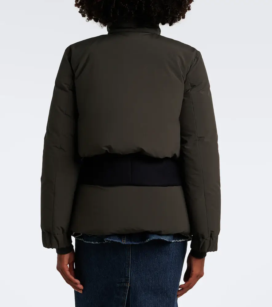 Sacai Layered wool-trimmed down jacket | Thumbnail 5 Sacai Layered wool-trimmed down jacket | Thumbnail 5