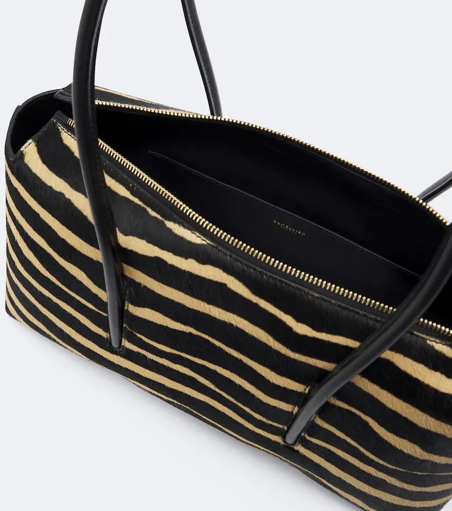 DeMellier Stockholm calf hair shoulder bag | Thumbnail 2 DeMellier Stockholm calf hair shoulder bag | Thumbnail 2