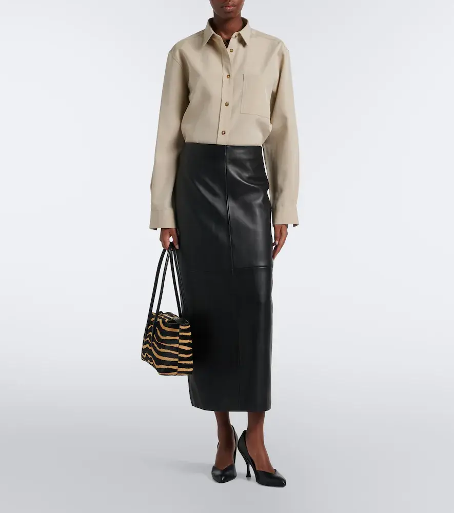 DeMellier Stockholm calf hair shoulder bag | Thumbnail 6 DeMellier Stockholm calf hair shoulder bag | Thumbnail 6