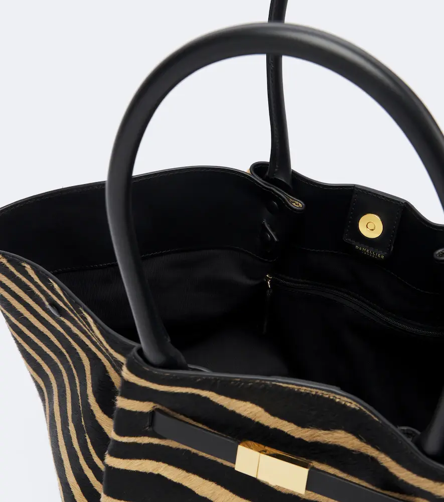 DeMellier New York Medium calf hair tote bag | Thumbnail 2 DeMellier New York Medium calf hair tote bag | Thumbnail 2