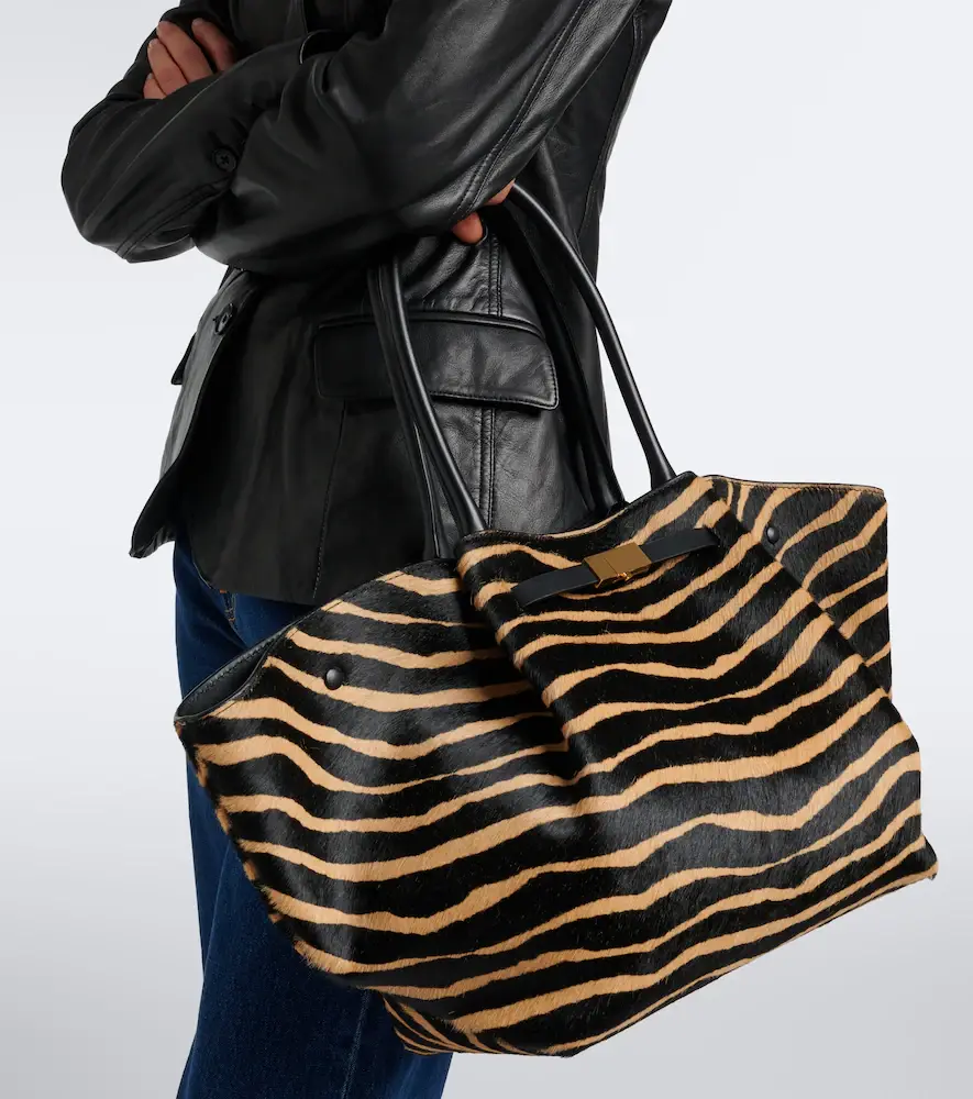 DeMellier New York Medium calf hair tote bag | Thumbnail 4 DeMellier New York Medium calf hair tote bag | Thumbnail 4