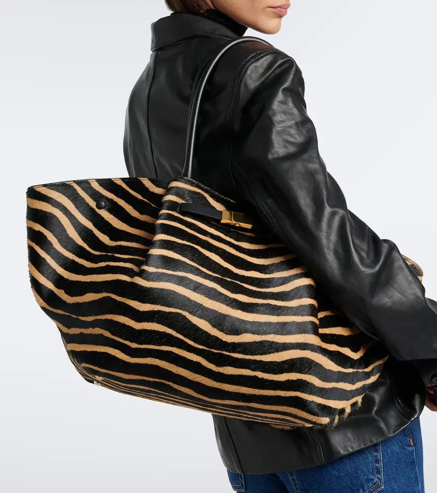 DeMellier New York Medium calf hair tote bag | Thumbnail 5 DeMellier New York Medium calf hair tote bag | Thumbnail 5