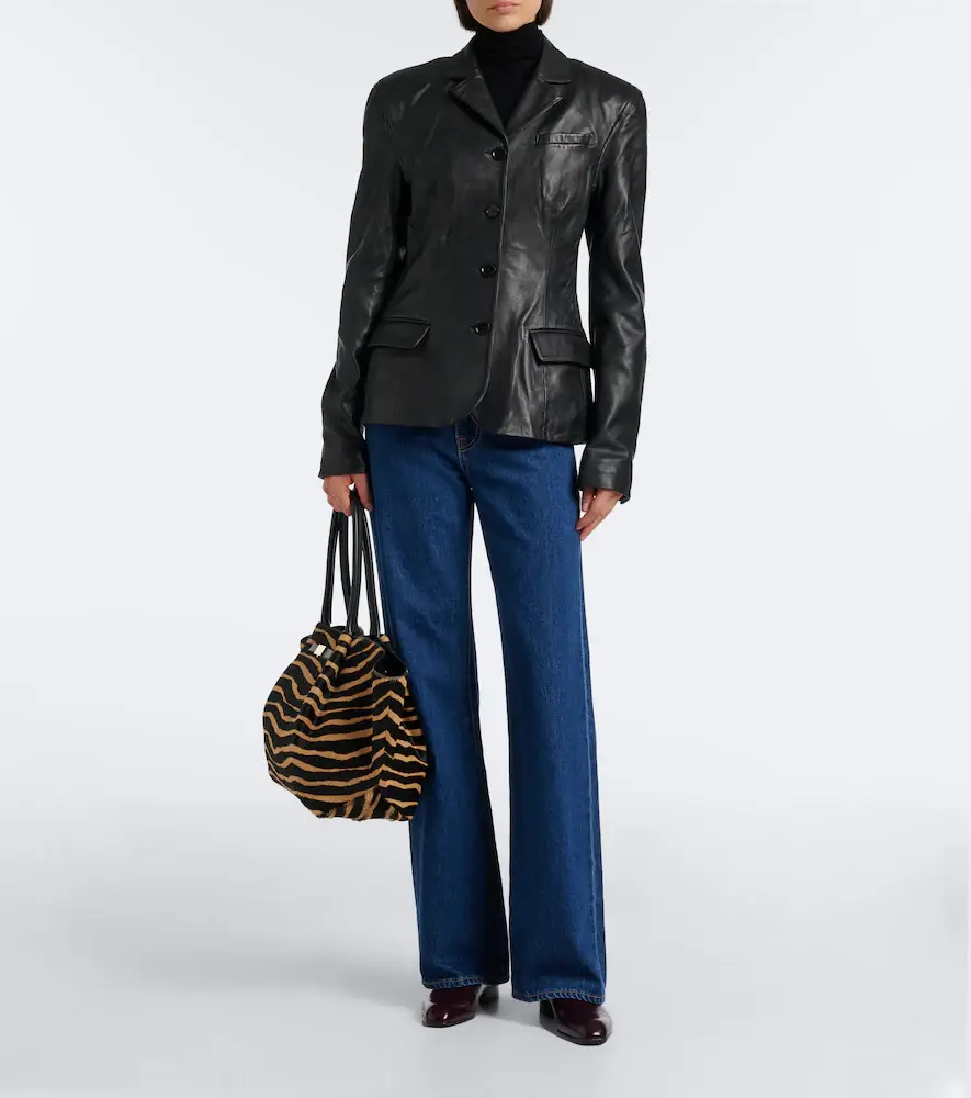 DeMellier New York Medium calf hair tote bag | Thumbnail 6 DeMellier New York Medium calf hair tote bag | Thumbnail 6