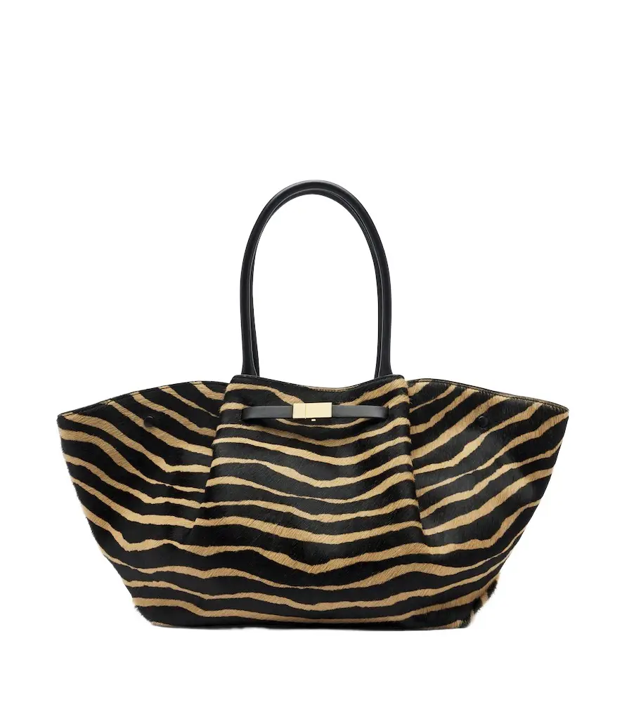 DeMellier New York Medium calf hair tote bag