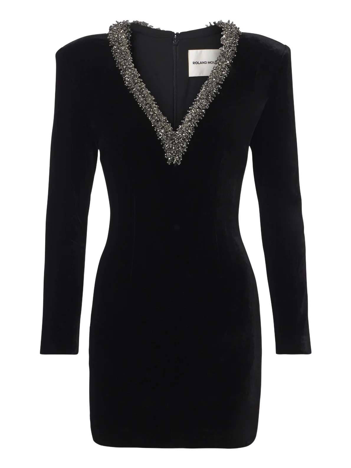 Embellished velvet minidress Embellished velvet minidress