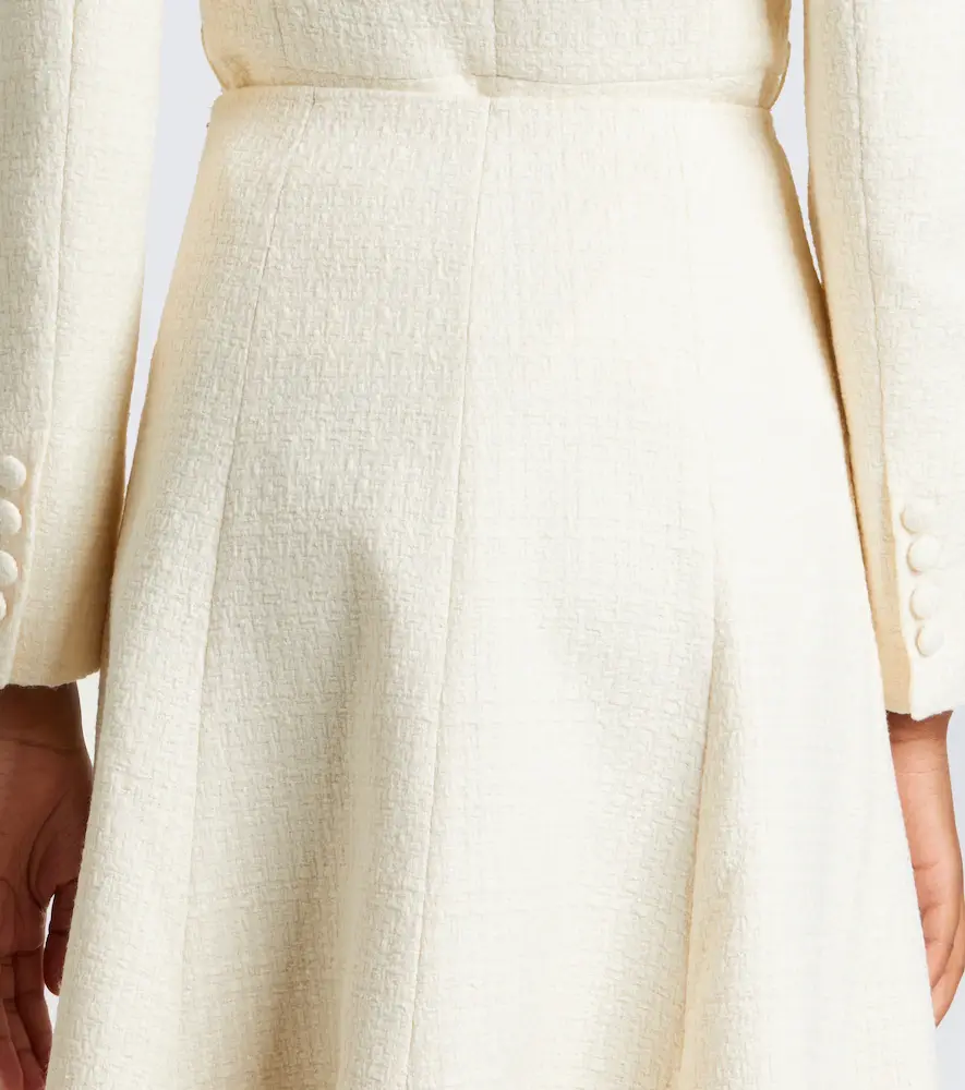 Roland Mouret Bouclé midi skirt | Thumbnail 5 Roland Mouret Bouclé midi skirt | Thumbnail 5