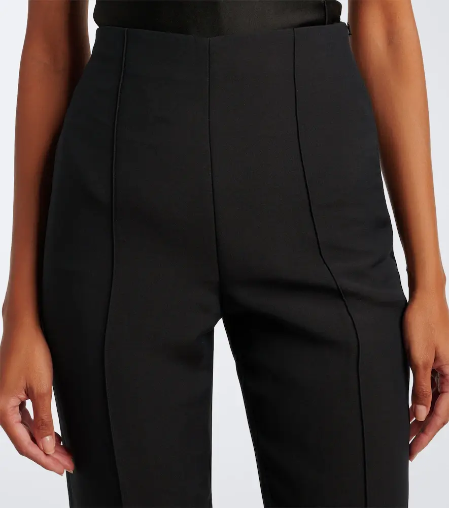Roland Mouret Wool and silk cropped slim pants | Thumbnail 2 Roland Mouret Wool and silk cropped slim pants | Thumbnail 2