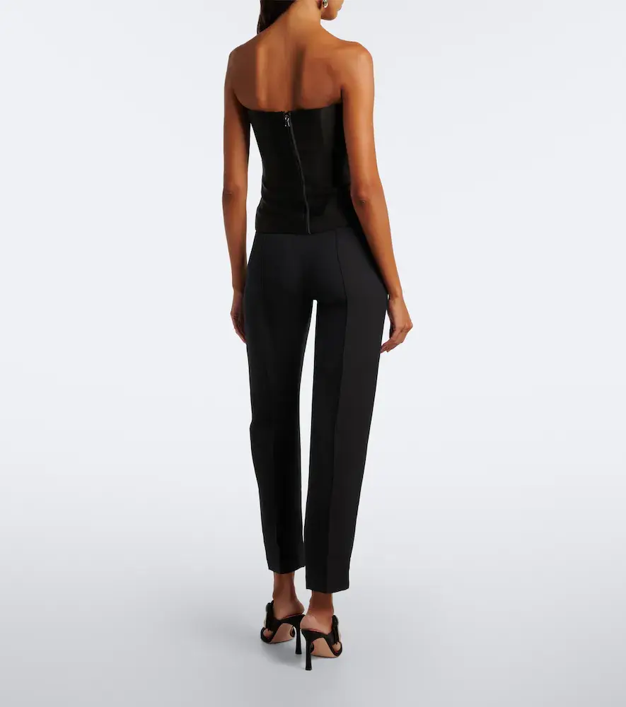 Roland Mouret Wool and silk cropped slim pants | Thumbnail 5 Roland Mouret Wool and silk cropped slim pants | Thumbnail 5
