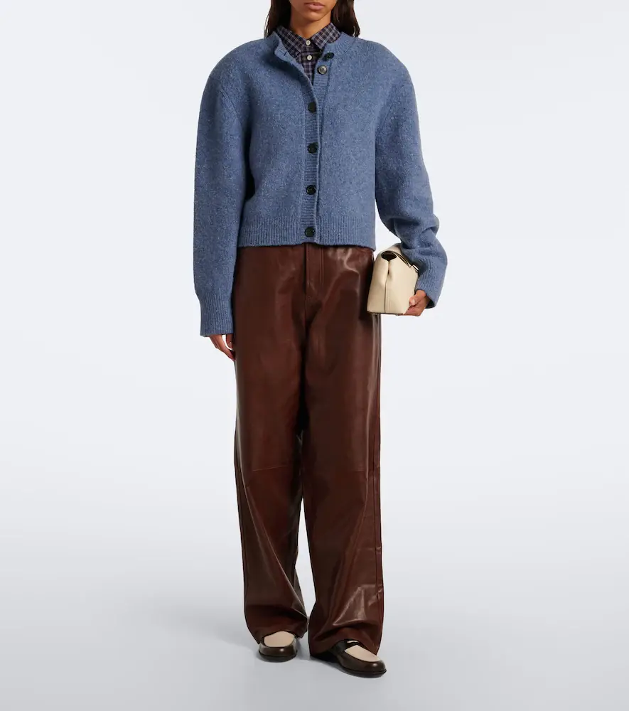 RÓHE Róhe Leather wide-leg pants | Thumbnail 2 RÓHE Róhe Leather wide-leg pants | Thumbnail 2