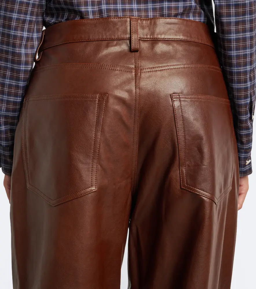 RÓHE Róhe Leather wide-leg pants | Thumbnail 6 RÓHE Róhe Leather wide-leg pants | Thumbnail 6