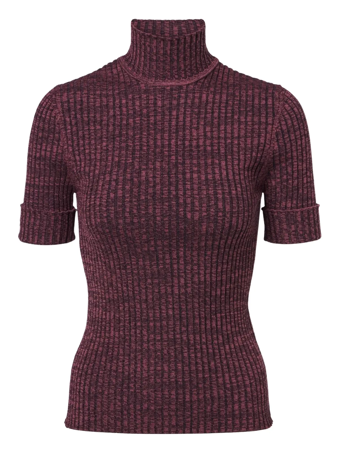 Ribbed-knit wool and silk sweater Ribbed-knit wool and silk sweater