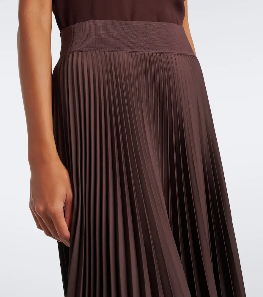 Joseph Ade asymmetric plissé midi skirt | Thumbnail 5