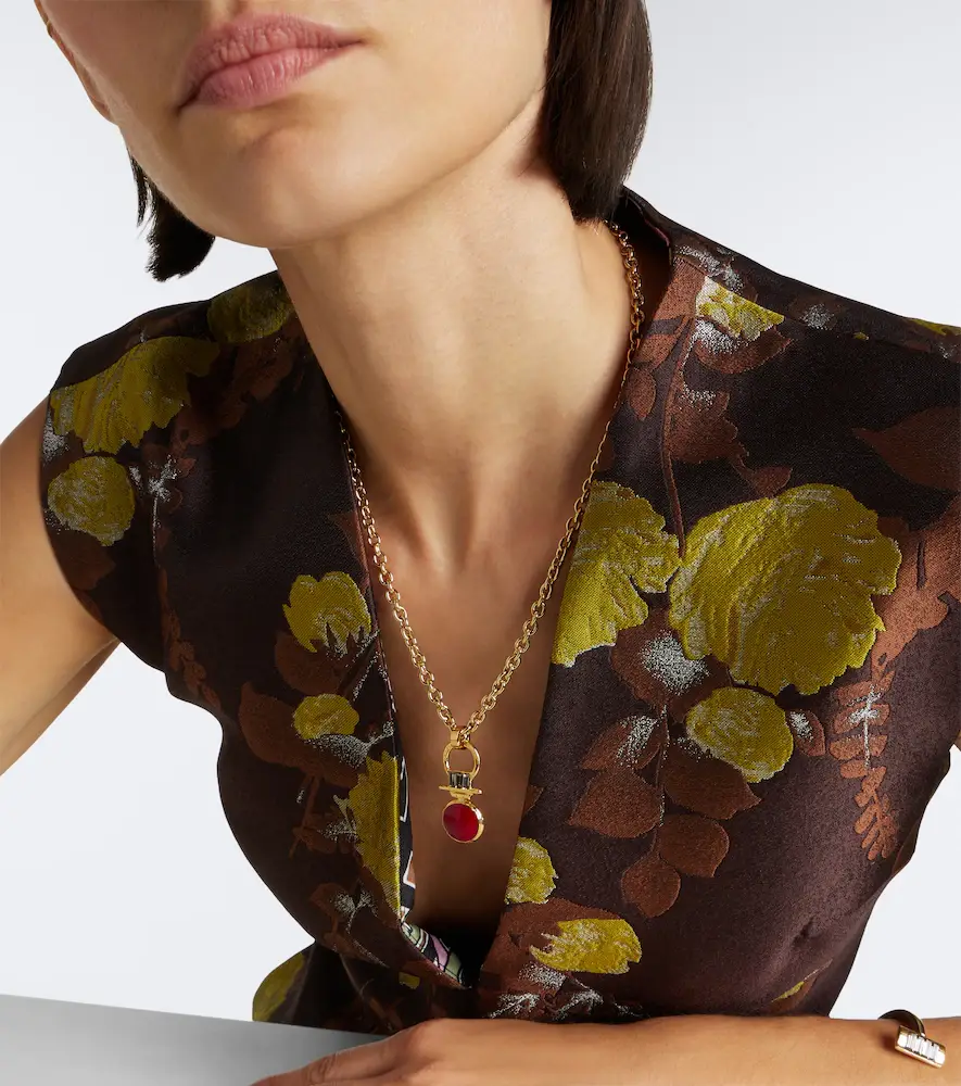 La DoubleJ Mini Shen 24kt gold-plated necklace | Thumbnail 3 La DoubleJ Mini Shen 24kt gold-plated necklace | Thumbnail 3
