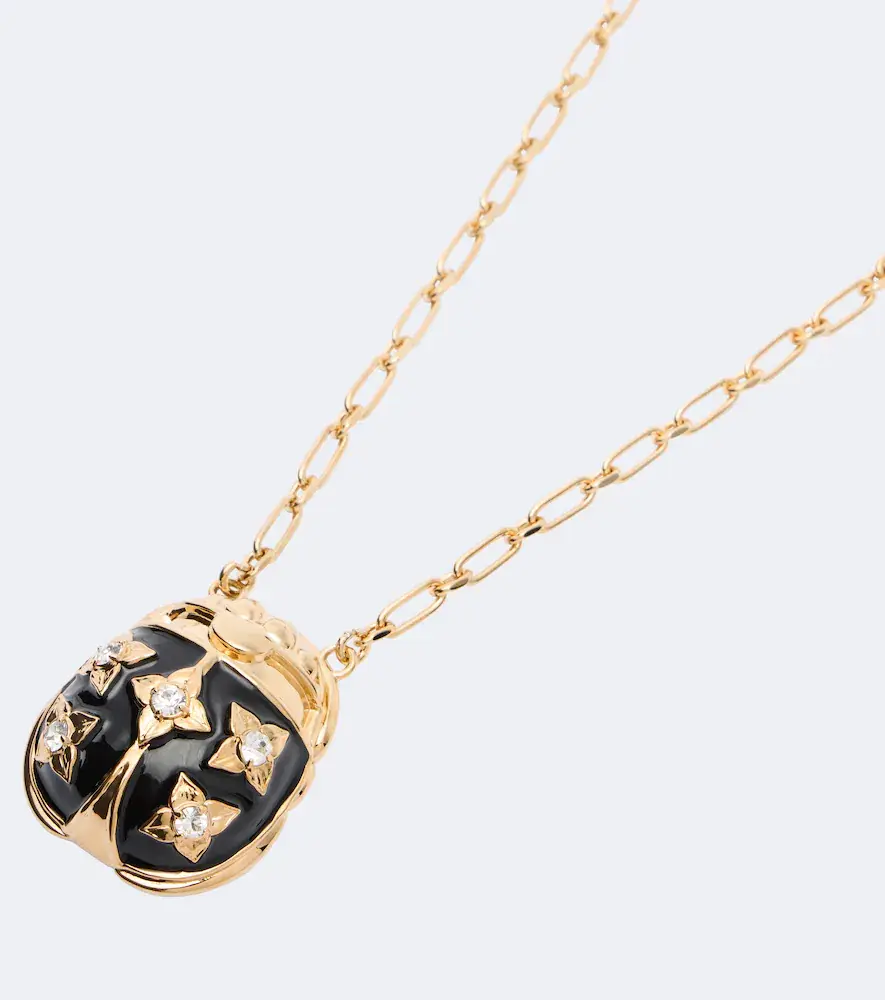 La DoubleJ Lady Scarab embellished necklace | Thumbnail 2 La DoubleJ Lady Scarab embellished necklace | Thumbnail 2
