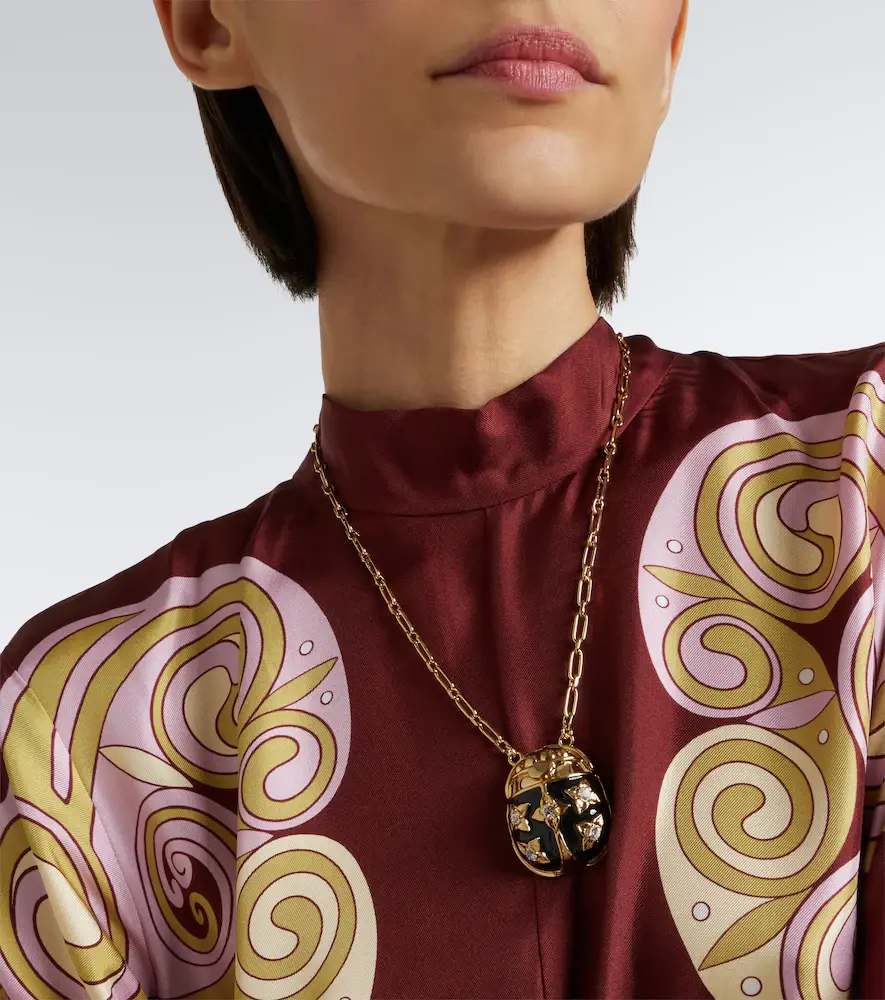 La DoubleJ Lady Scarab embellished necklace | Thumbnail 3 La DoubleJ Lady Scarab embellished necklace | Thumbnail 3