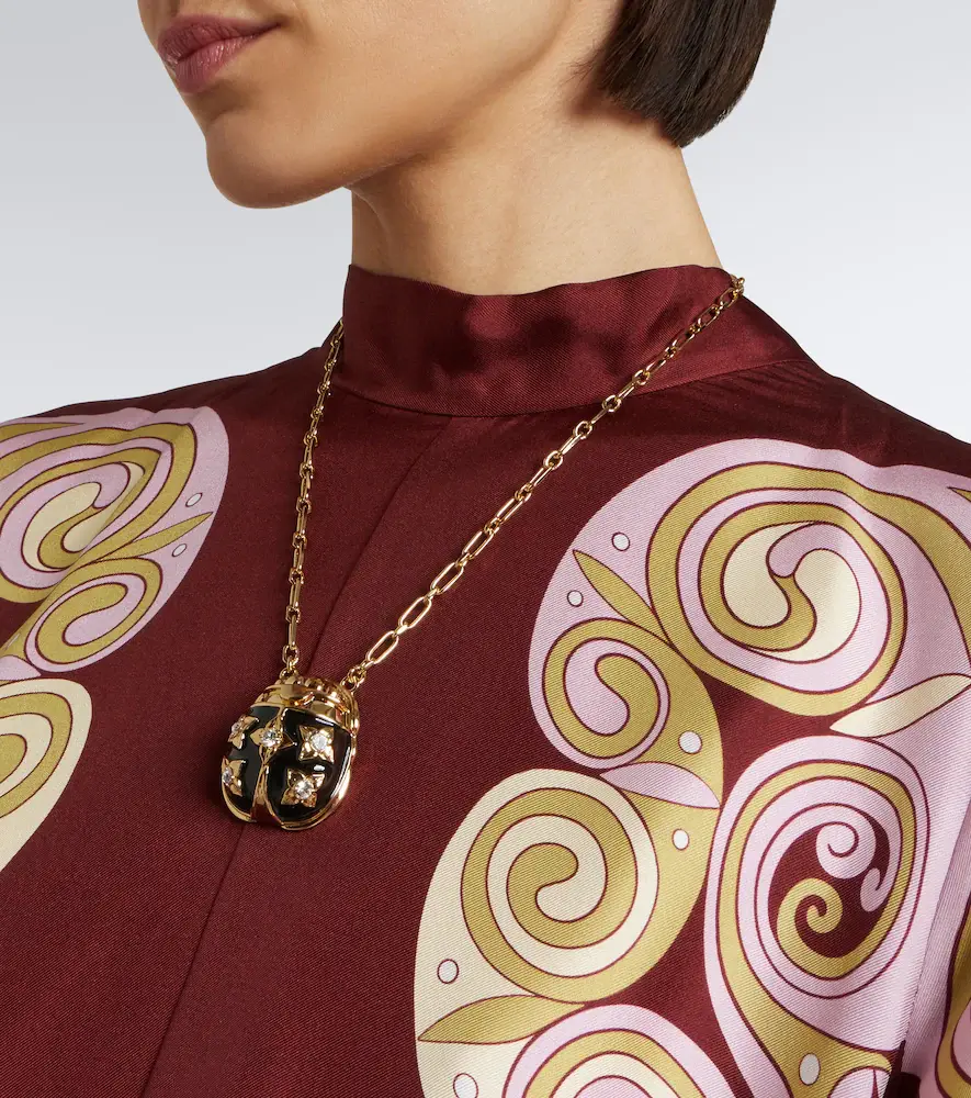 La DoubleJ Lady Scarab embellished necklace | Thumbnail 4 La DoubleJ Lady Scarab embellished necklace | Thumbnail 4