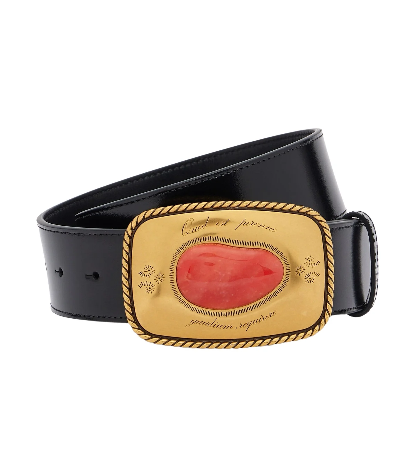 Embellished leather belt Embellished leather belt