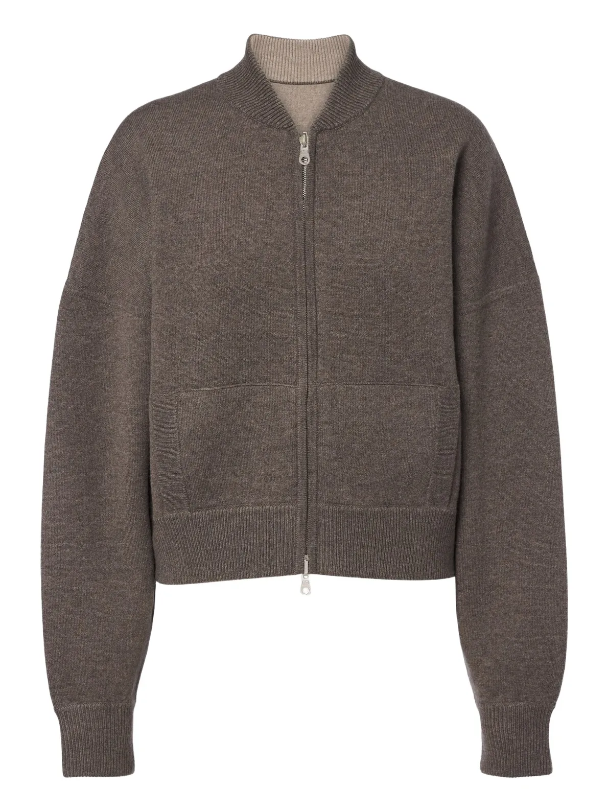 New Jace cashmere zip-up cardigan