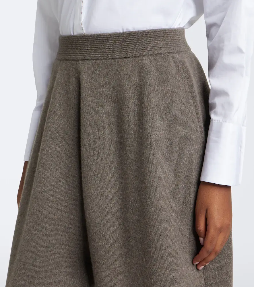 Arch4 Hayden knitted cashmere barrel-leg pants | Thumbnail 2