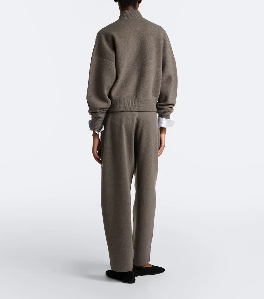 Arch4 Hayden knitted cashmere barrel-leg pants | Thumbnail 6