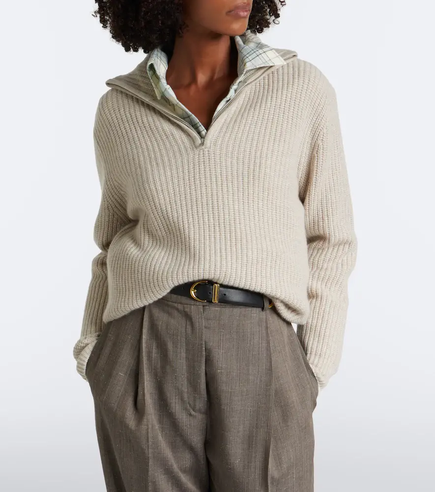 Arch4 Saatchi cashmere zip-up sweater | Thumbnail 3 Arch4 Saatchi cashmere zip-up sweater | Thumbnail 3
