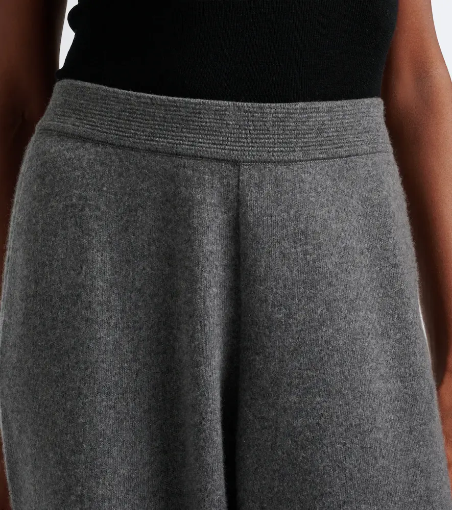 Arch4 Hayden knitted cashmere barrel-leg pants | Thumbnail 4