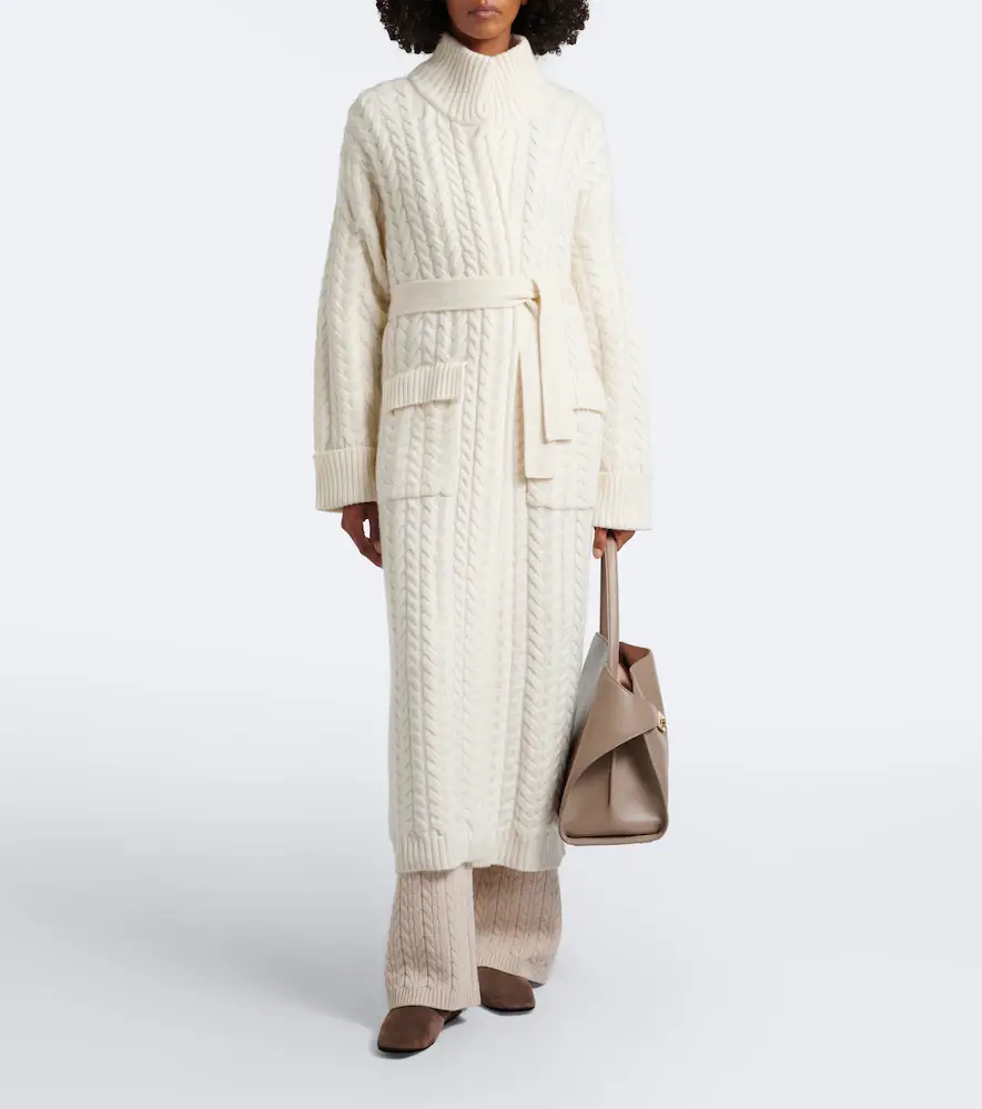 Arch4 Bond Street cable-knit cashmere long cardigan | Thumbnail 6 Arch4 Bond Street cable-knit cashmere long cardigan | Thumbnail 6