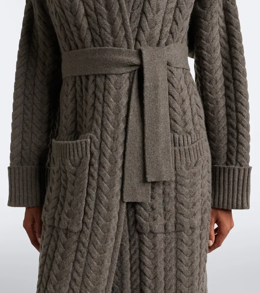 Arch4 Bond Street cable-knit cashmere long cardigan | Thumbnail 2 Arch4 Bond Street cable-knit cashmere long cardigan | Thumbnail 2