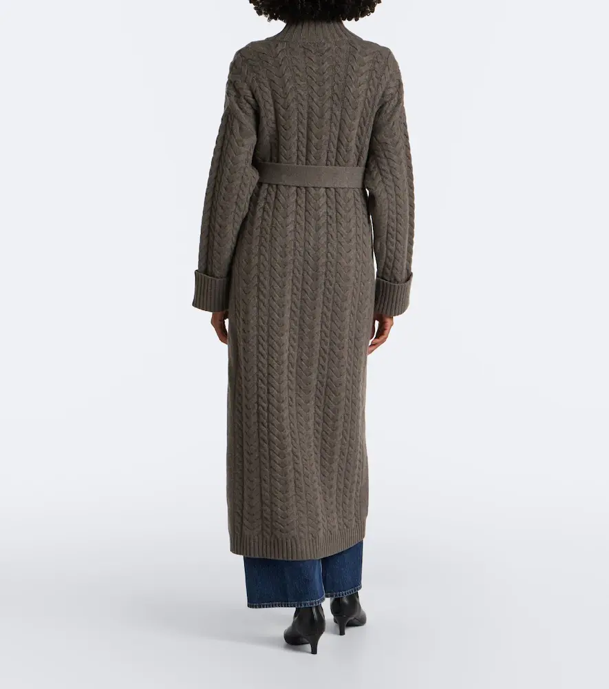 Arch4 Bond Street cable-knit cashmere long cardigan | Thumbnail 5 Arch4 Bond Street cable-knit cashmere long cardigan | Thumbnail 5
