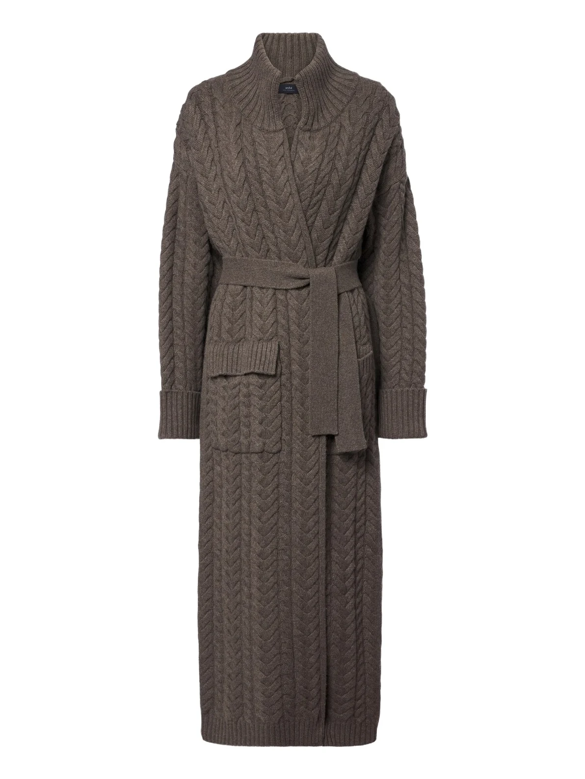 Bond Street cable-knit cashmere long cardigan Bond Street cable-knit cashmere long cardigan