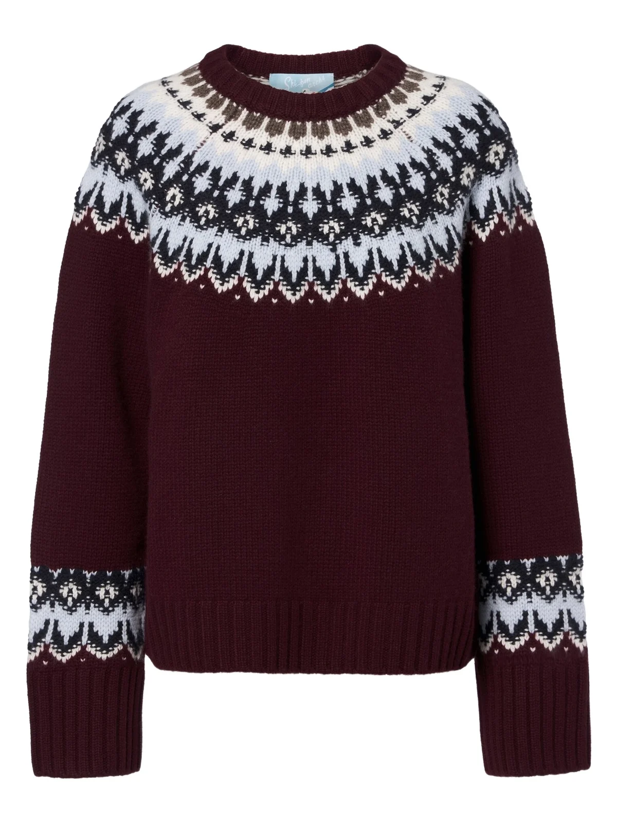 Moriond Fair Isle cashmere sweater Moriond Fair Isle cashmere sweater