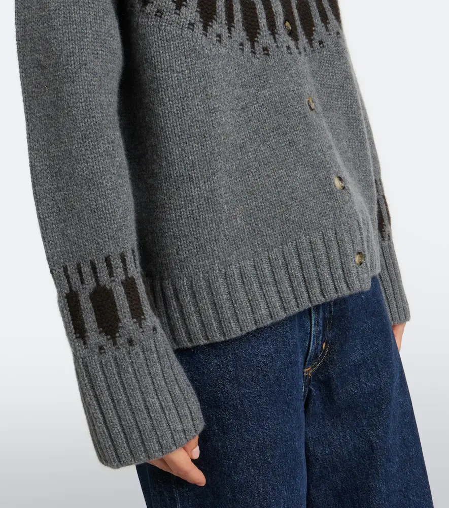 Arch4 Fair Isle cashmere cardigan | Thumbnail 2