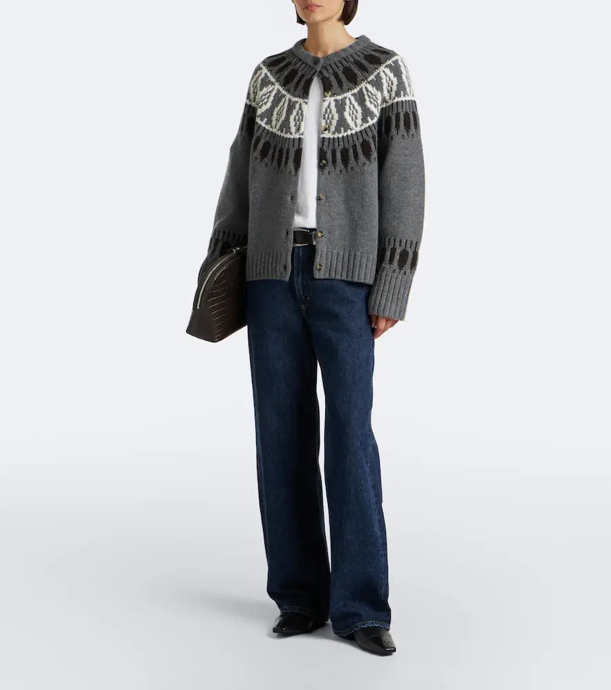 Arch4 Fair Isle cashmere cardigan | Thumbnail 6