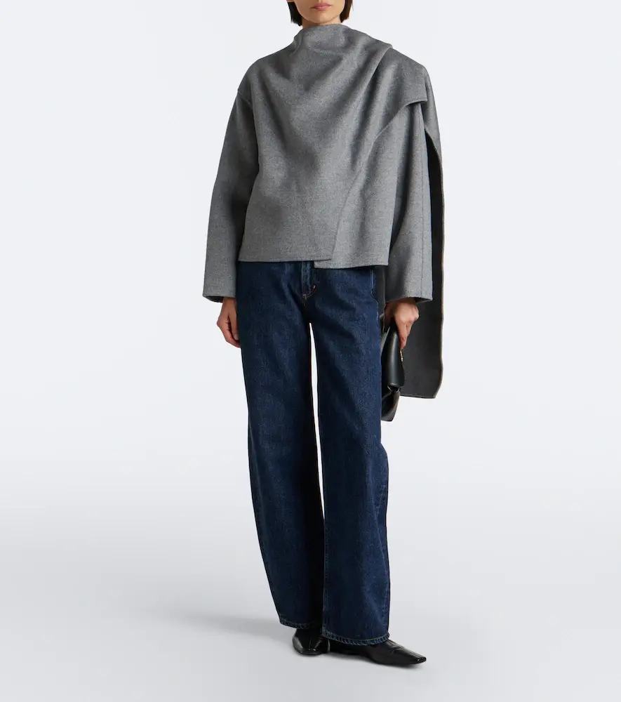 Arch4 Halehurst cashmere, silk, and wool cape | Thumbnail 3