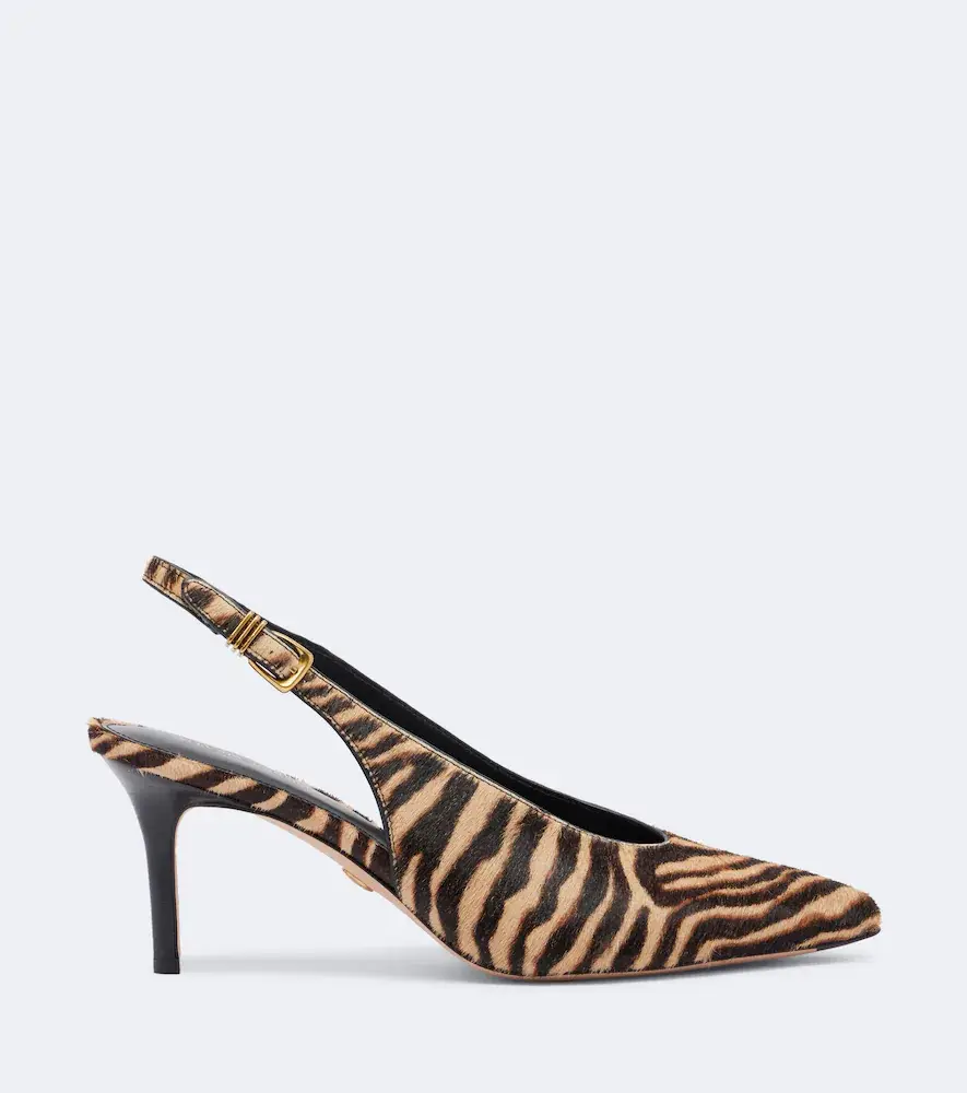 Veronica Beard Luciana calf hair slingback pumps | Thumbnail 3 Veronica Beard Luciana calf hair slingback pumps | Thumbnail 3
