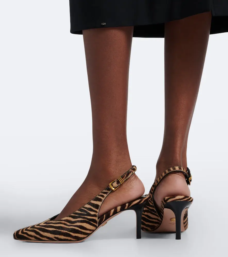 Veronica Beard Luciana calf hair slingback pumps | Thumbnail 6 Veronica Beard Luciana calf hair slingback pumps | Thumbnail 6